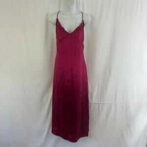 Urban outfitters deep berry pink/red dress
